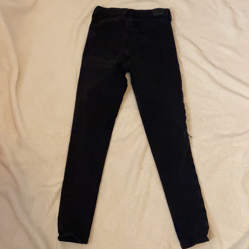 American Eagle distressed Super hi-rise jegging - Picture 6 of 8